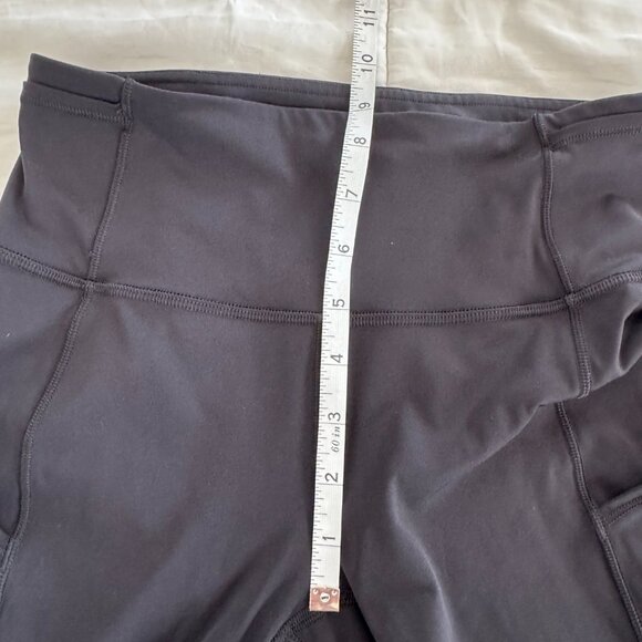 Women's Black Lululemon Fast & Free 7/8 Tight II Nulux 25" - Picture 10 of 11